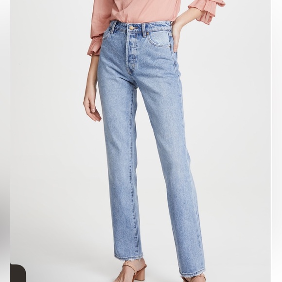 Rolla's Original High-Rise Straight-Leg Jeans Size 25 - Picture 5 of 5